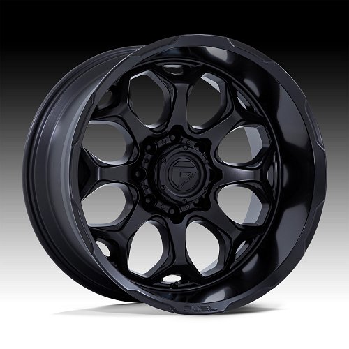 Fuel Scepter FC862MX Blackout Custom Truck Wheels 1